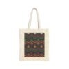 African Print Everyday Tote Bag - Natural