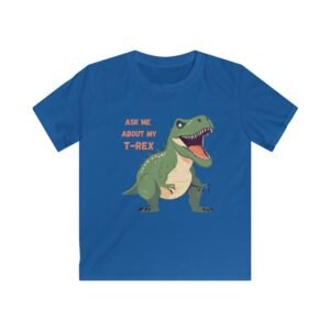 Alternative view of Ask Me About T-Rex - Dinosaursn - Kids T- shirt