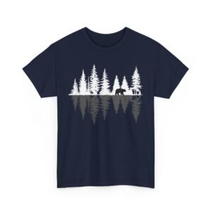 HANGINGLINE APPAREL Alternative view of Wild Retro Forest - Custom t shirts gifts
