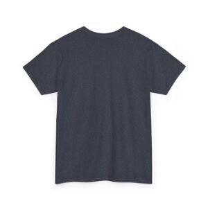 Alternative view of Heather Navy - Blank Tee