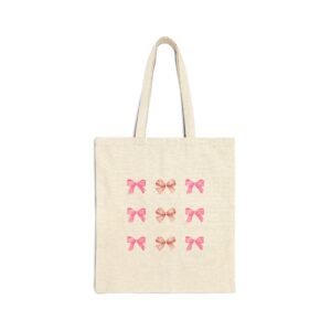 Bows tote Bag - natural