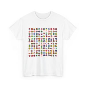 Alternative view of World Flags T-shirt