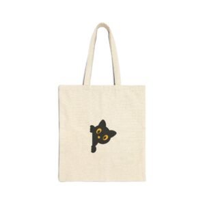Peek-a-Boo Cat Tote Bag