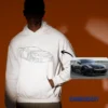Custom Embroidered car hoodie